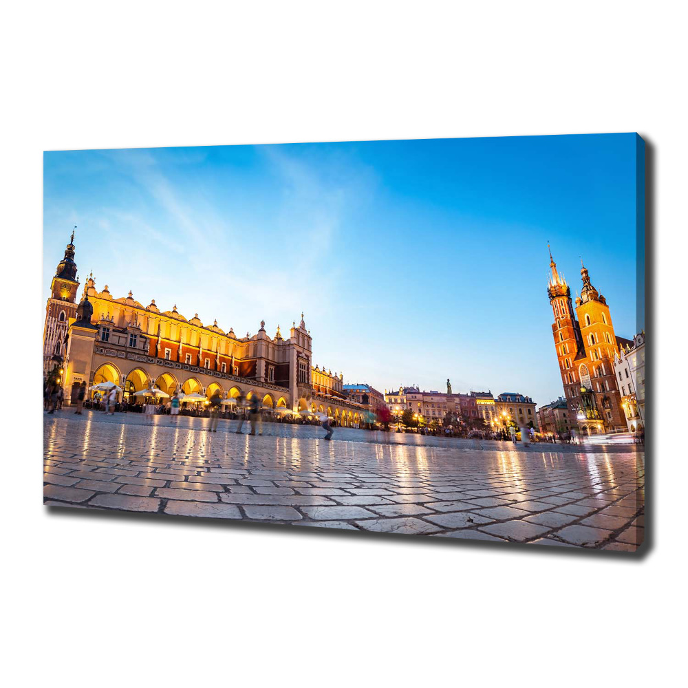 Canvas wall art Cracow