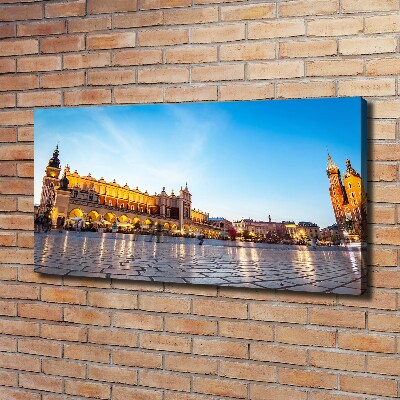 Canvas wall art Cracow