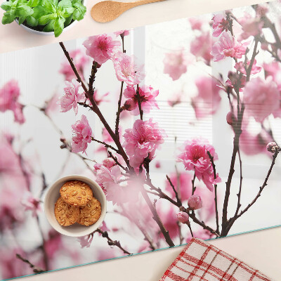 Chopping board Cherry blossoms in bloom