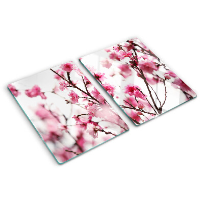 Chopping board Cherry blossoms in bloom