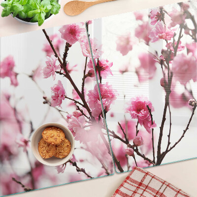 Chopping board Cherry blossoms in bloom