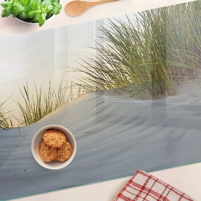 Cutting board Green grass against the sky