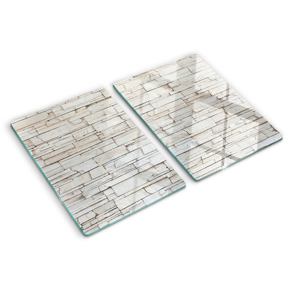 Glass kitchen board Slate stone