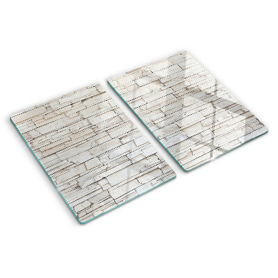 Glass kitchen board Slate stone