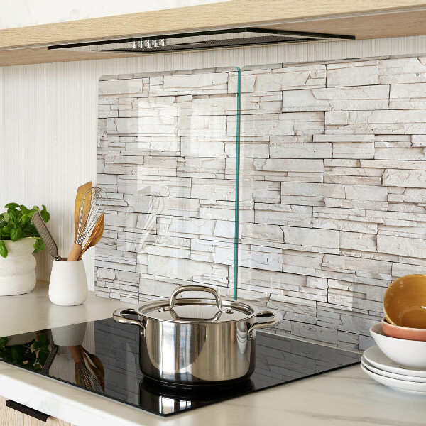 Glass kitchen board Slate stone
