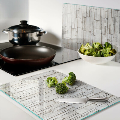 Glass kitchen board Slate stone