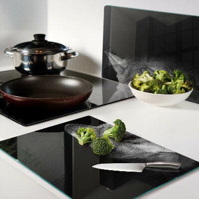 Chopping board Wolf in shades of gray
