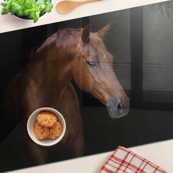 Cutting board Portrait of a horse