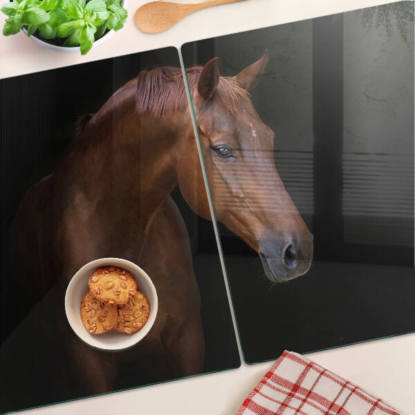 Cutting board Portrait of a horse