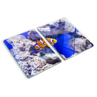 Cutting board Clownfish among the rocks