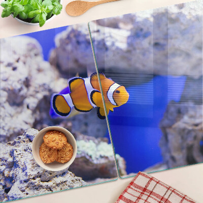 Cutting board Clownfish among the rocks