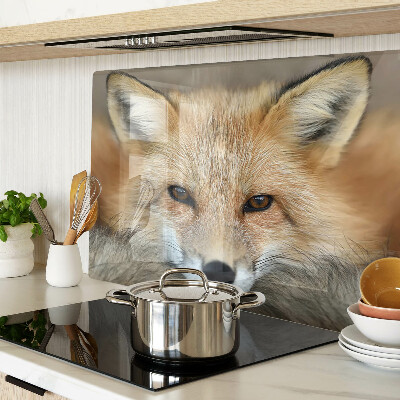 Cutting board Young red fox