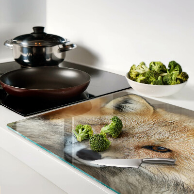 Cutting board Young red fox