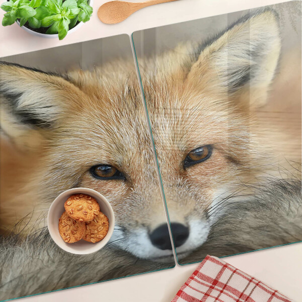 Cutting board Young red fox