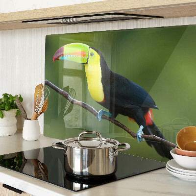 Cutting board Toucan on a branch