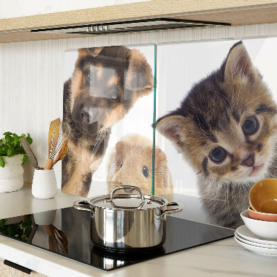 Chopping board Dogs, cats, rabbits