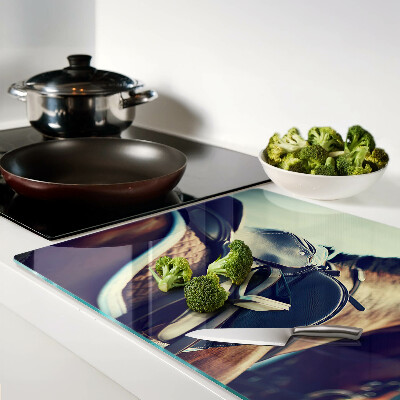 Chopping board glass Horses and equestrian accessories