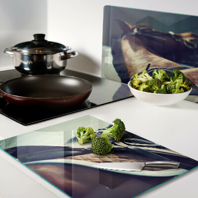 Chopping board glass Horses and equestrian accessories