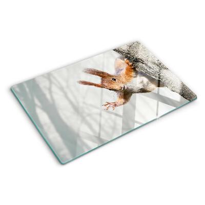 Cutting board Squirrel on a branch