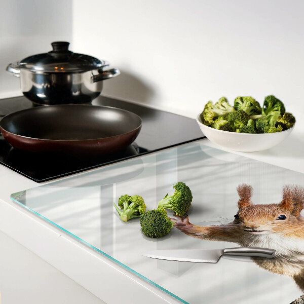 Cutting board Squirrel on a branch