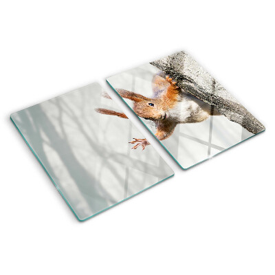 Cutting board Squirrel on a branch