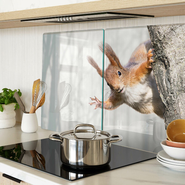 Cutting board Squirrel on a branch