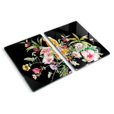 Cutting board Flowers and birds