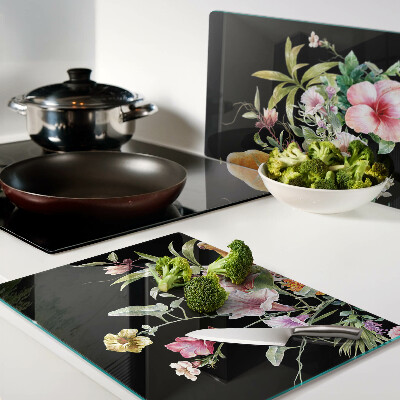 Cutting board Flowers and birds