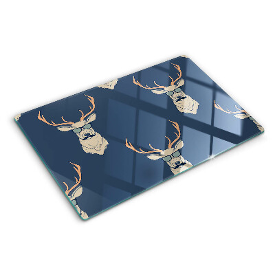 Cutting board Reindeer in sunglasses