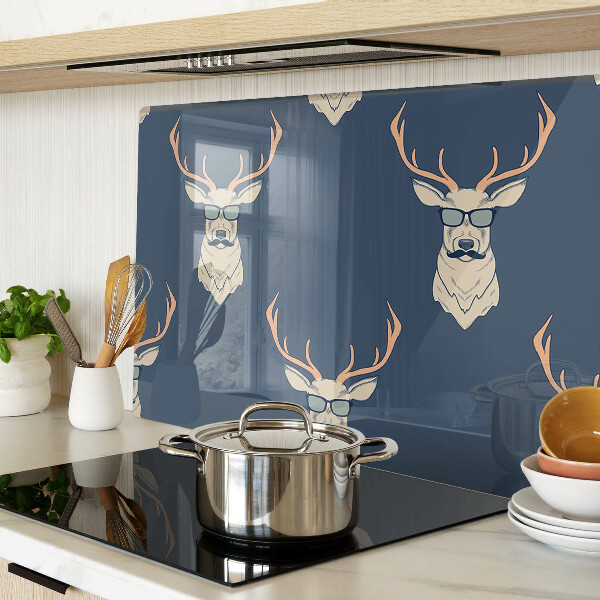 Cutting board Reindeer in sunglasses