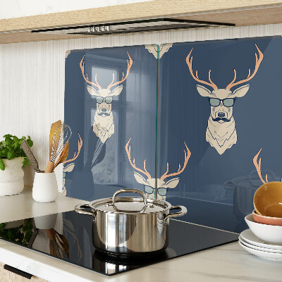 Cutting board Reindeer in sunglasses