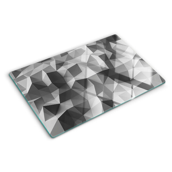 Chopping board glass Abstract geometric pattern