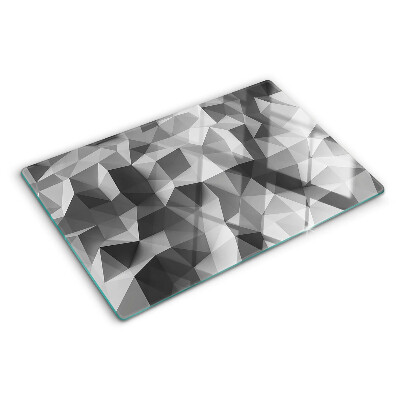 Chopping board glass Abstract geometric pattern