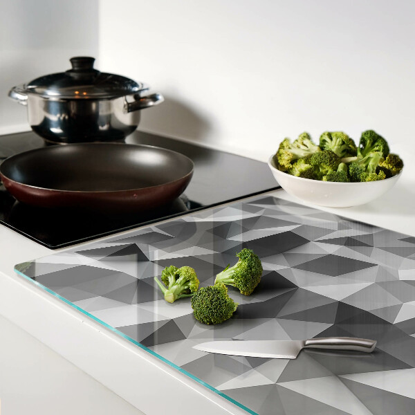 Chopping board glass Abstract geometric pattern
