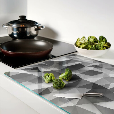 Chopping board glass Abstract geometric pattern