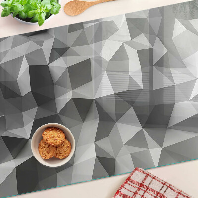 Chopping board glass Abstract geometric pattern