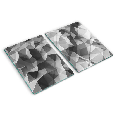 Chopping board glass Abstract geometric pattern