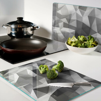 Chopping board glass Abstract geometric pattern