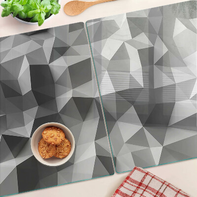 Chopping board glass Abstract geometric pattern