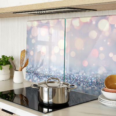 Glass cutting board Sparkling lights with a diamond accent