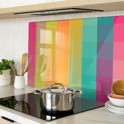 Cutting board Colorful geometry with gradient