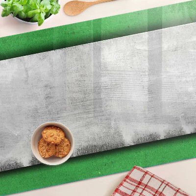 Chopping board glass Green and gray lines