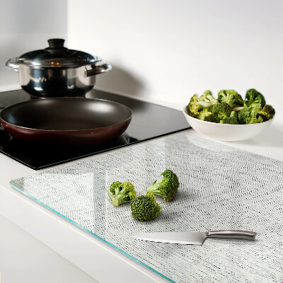 Chopping board Textured pattern in shades of gray