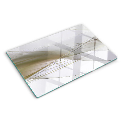 Cutting board Abstract lines and shapes