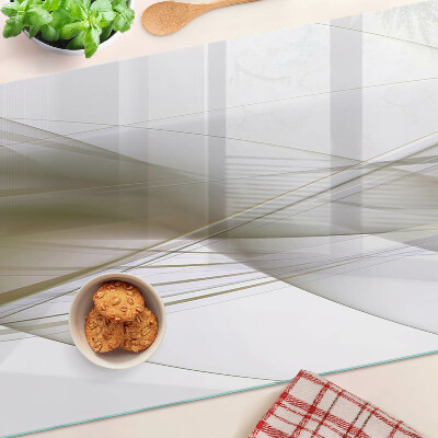 Cutting board Abstract lines and shapes