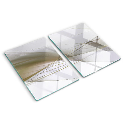 Cutting board Abstract lines and shapes