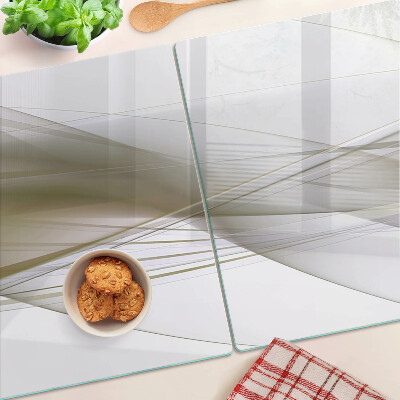 Cutting board Abstract lines and shapes