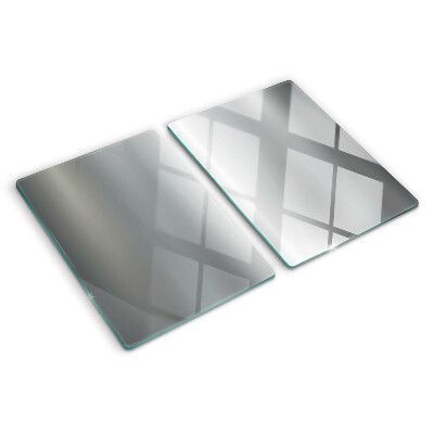 Glass chopping board Diamond mesh