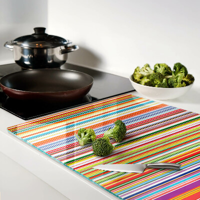 Cutting board Colorful stripes