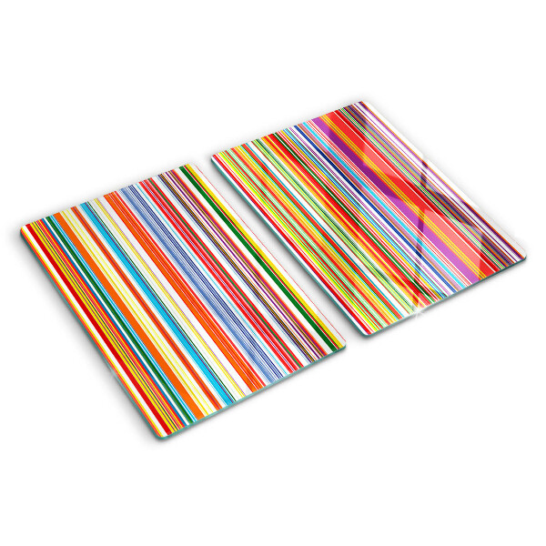 Cutting board Colorful stripes